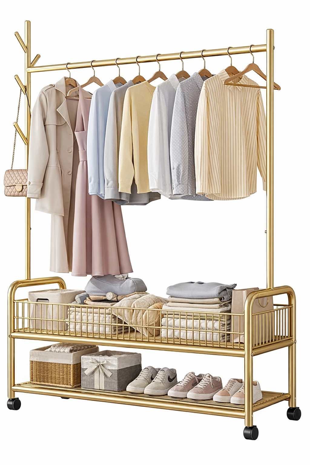 Porte manteau métallique