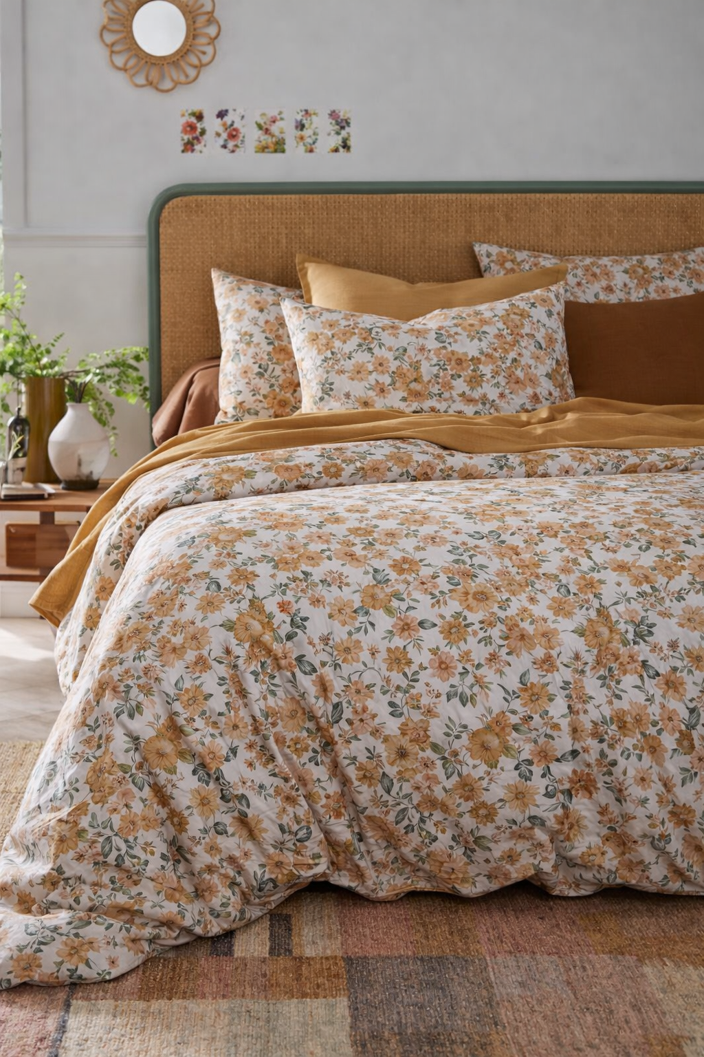 Draps de lit en coton