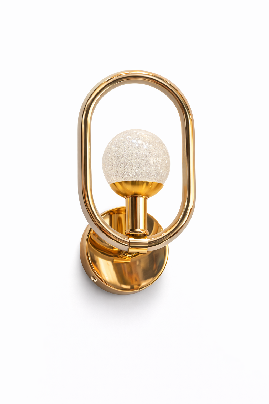 Applique murale dorée moderne et élégante