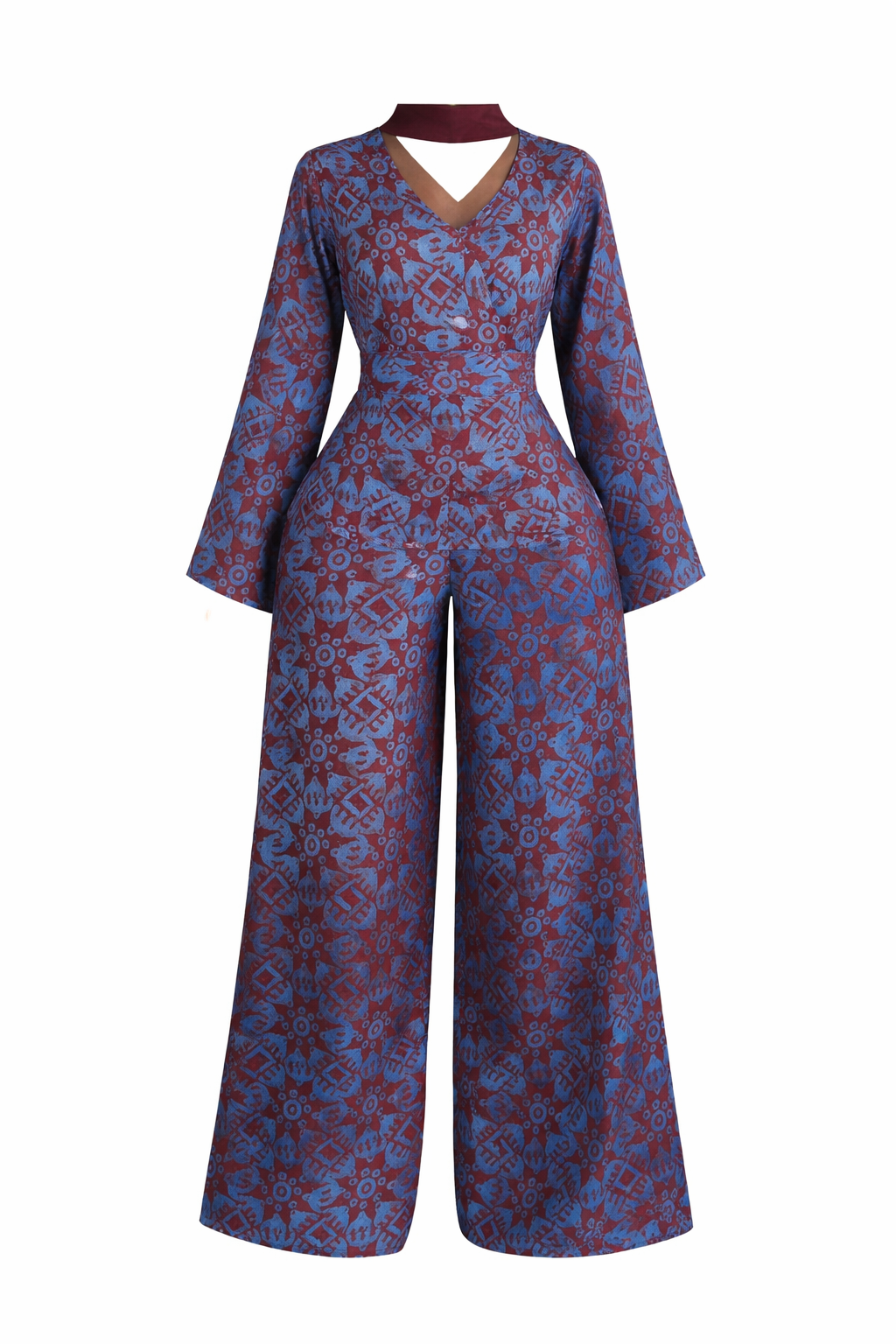 Ensemble haut jupe-pantalon ref : Khadija