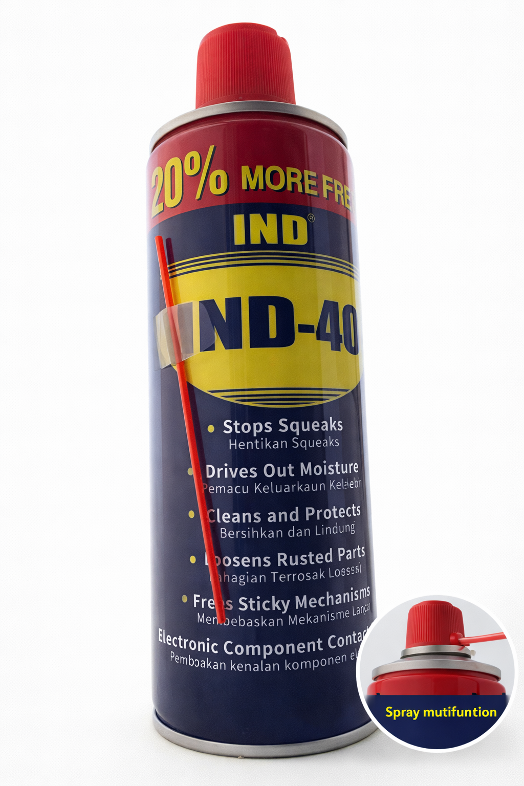 Can de spray multifonction IND-40