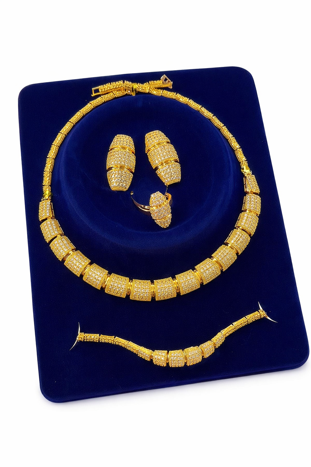 Parure en plaqué or