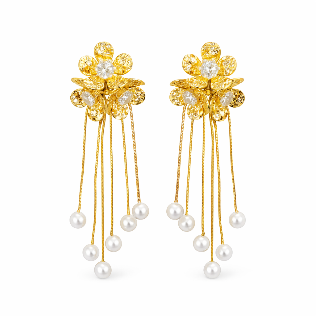 Boucles d'oreilles en plaqué or