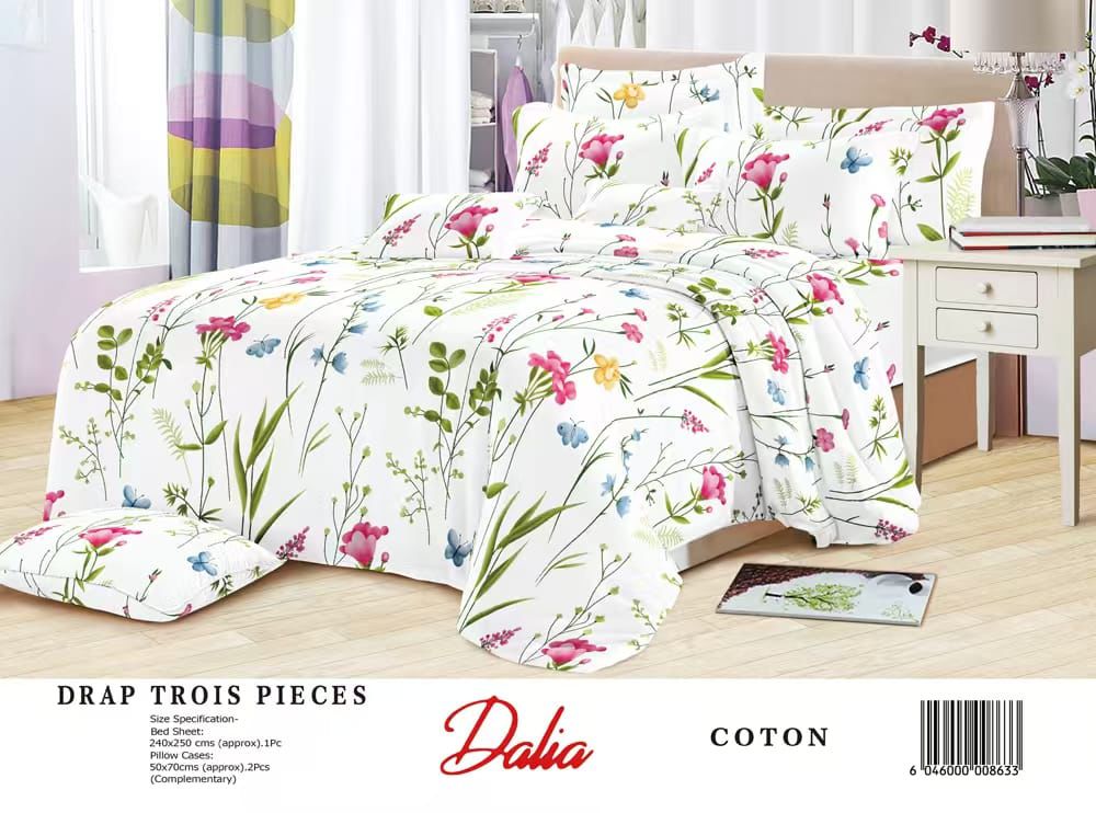 Draps 3 pièces