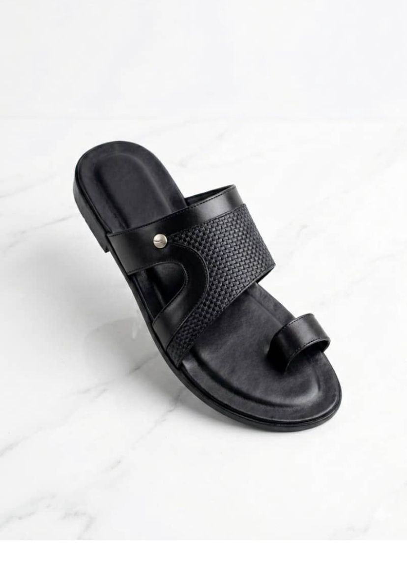 Sandales en cuir homme