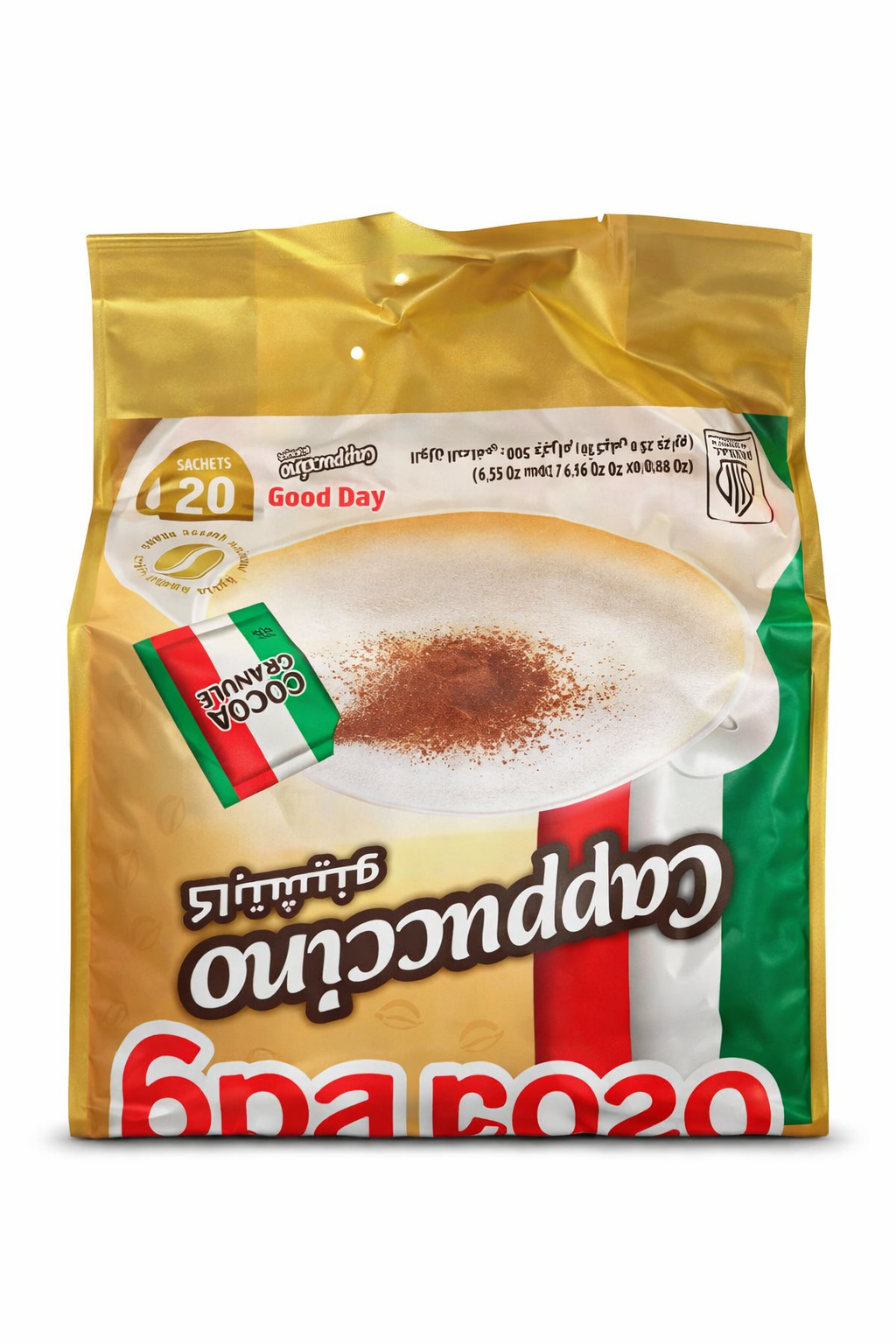 Cappuccino en sachets instantanés