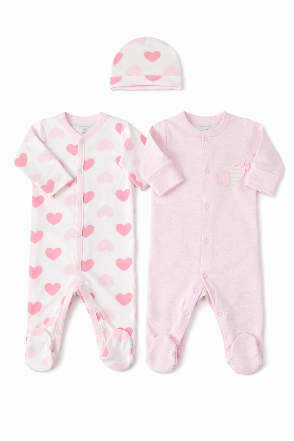 Pyjamas bébé avec bonnet assorti