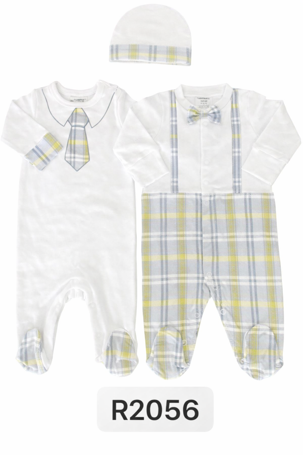 Tenues pour bébé avec chapeau assorti