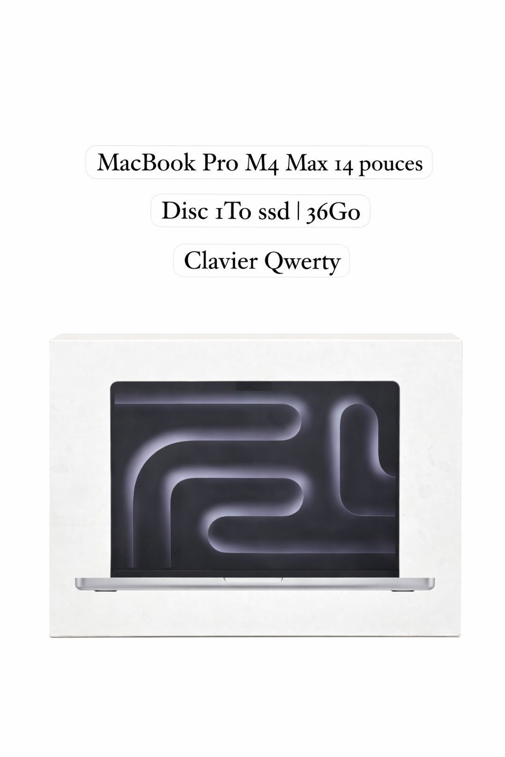 MacBook Pro M4 Max 14 pouces