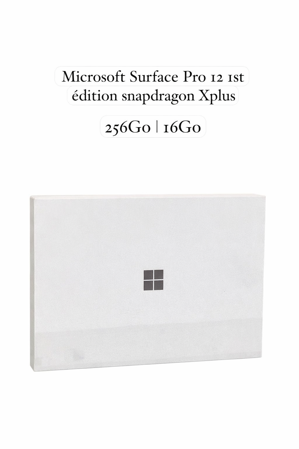 Boîte Microsoft Surface Pro 12