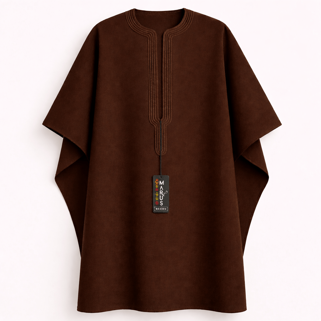 Kaftan en lin brodé MD2K26