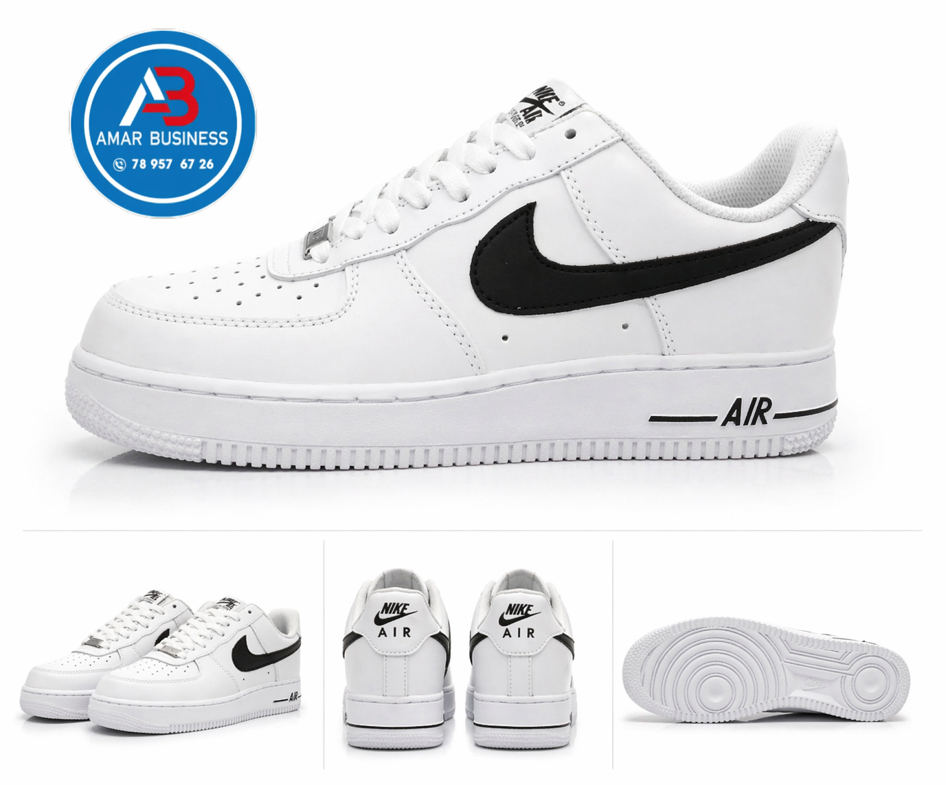 baskets Nike Aire force blanches