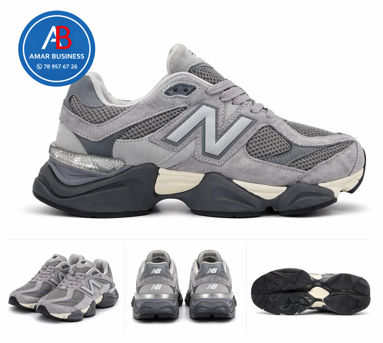 Sneaker gris New Balance