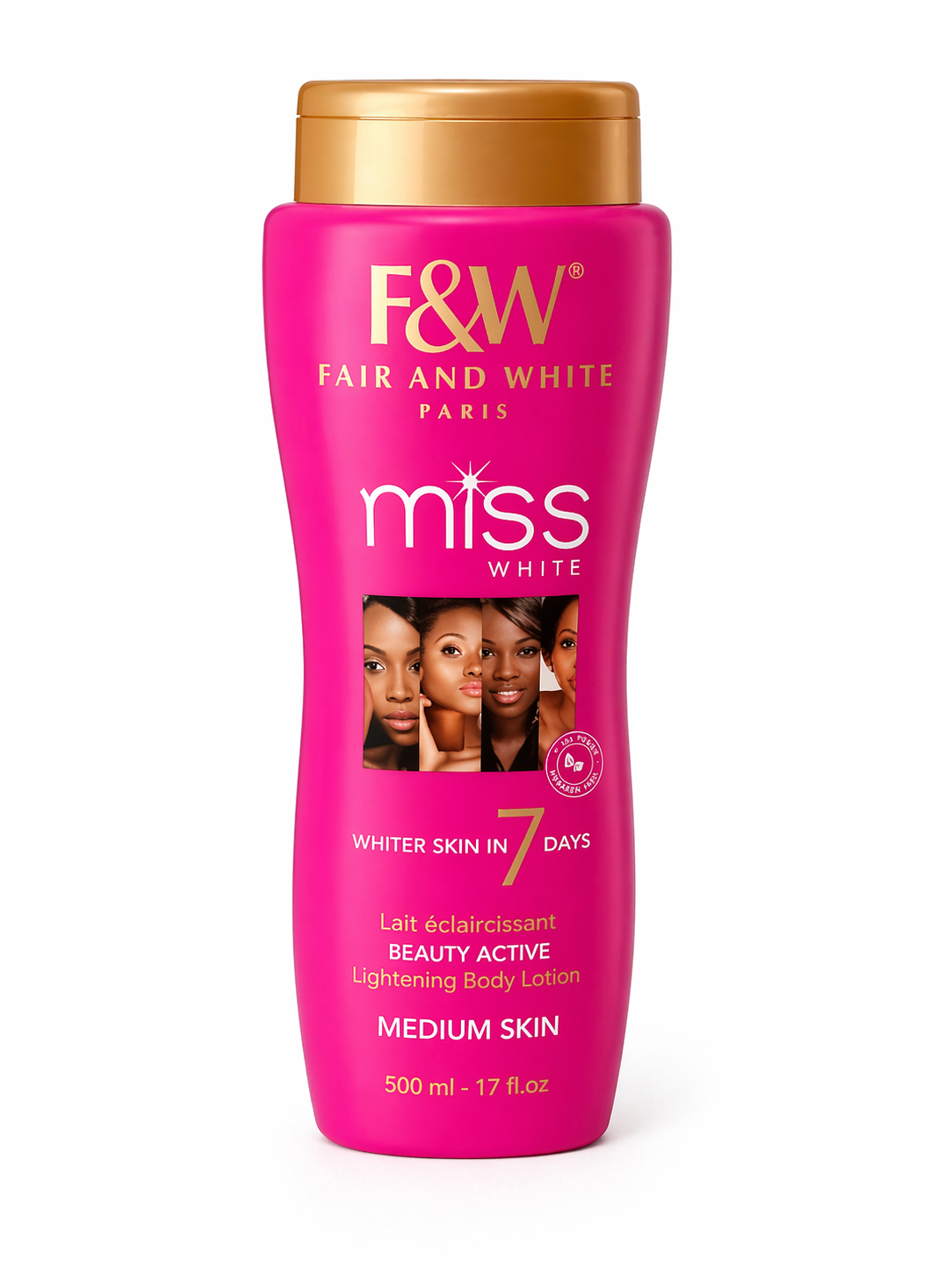 Lotion éclaircissante Miss White F&W