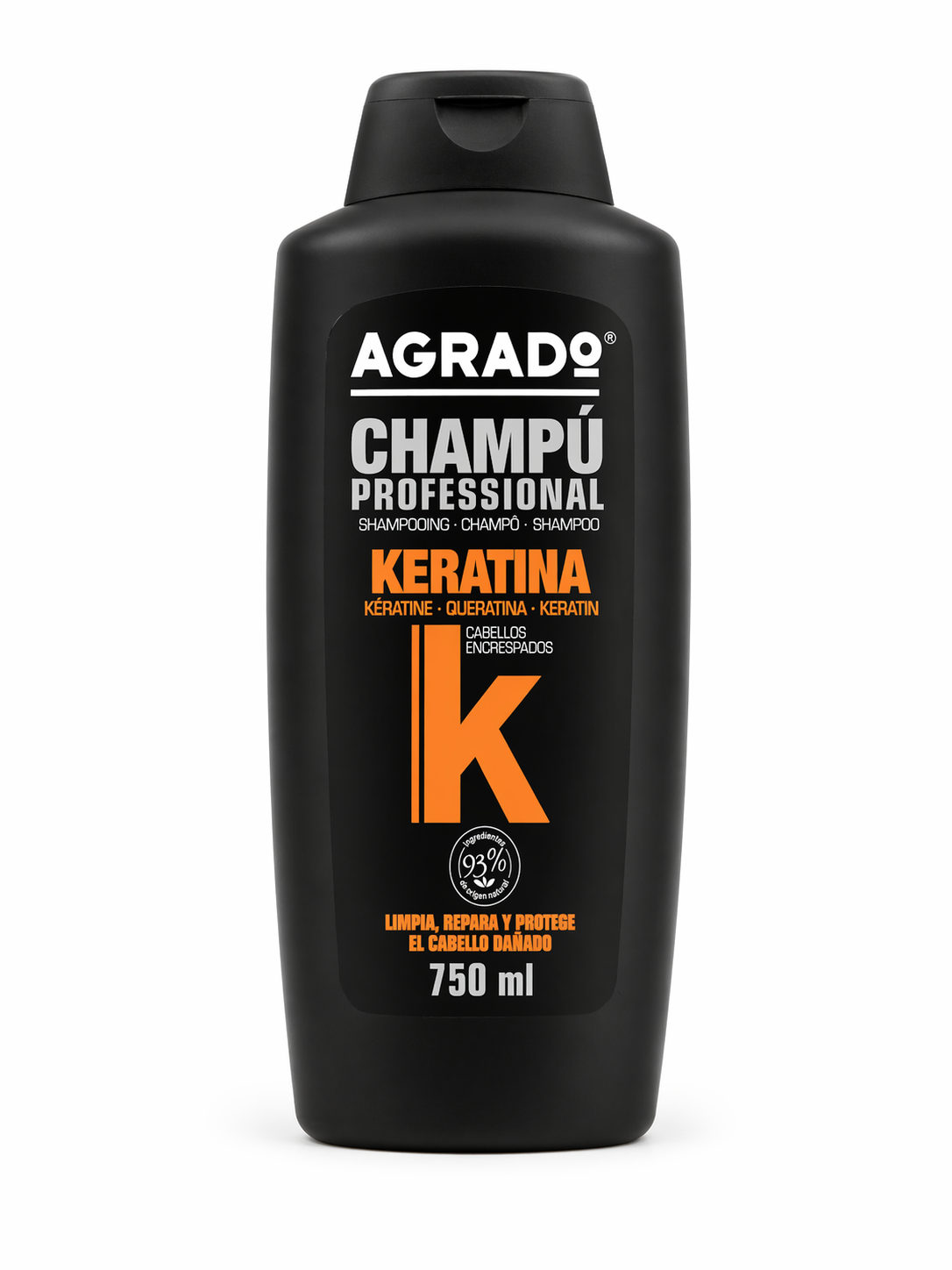 Shampoo professionnel Agrado à la kératine