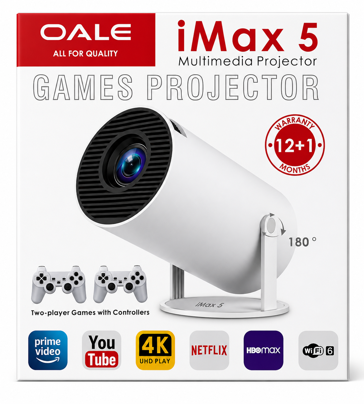 Boîte de projection multimédia iMax 5