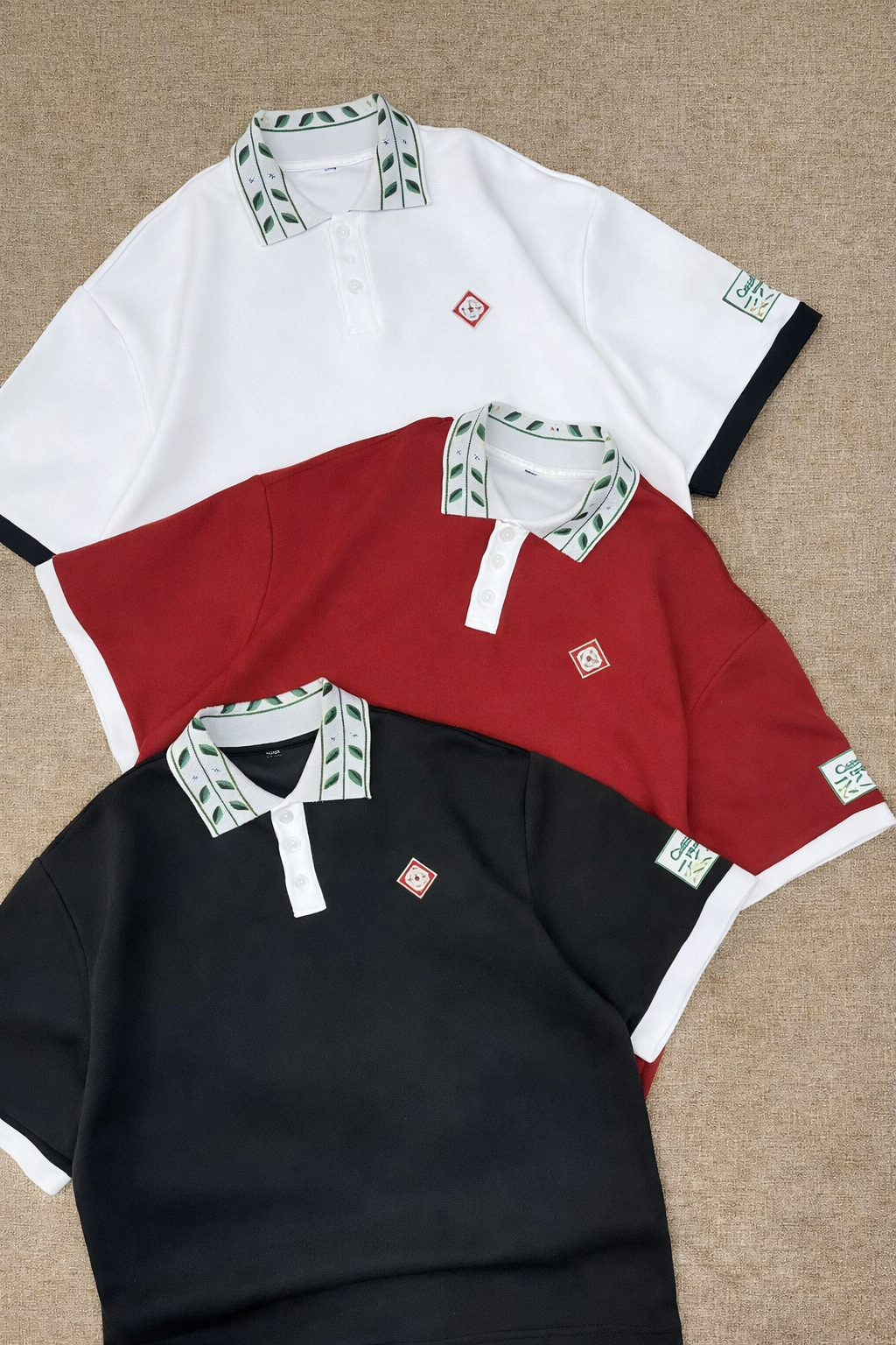 Chemises polo arrangées