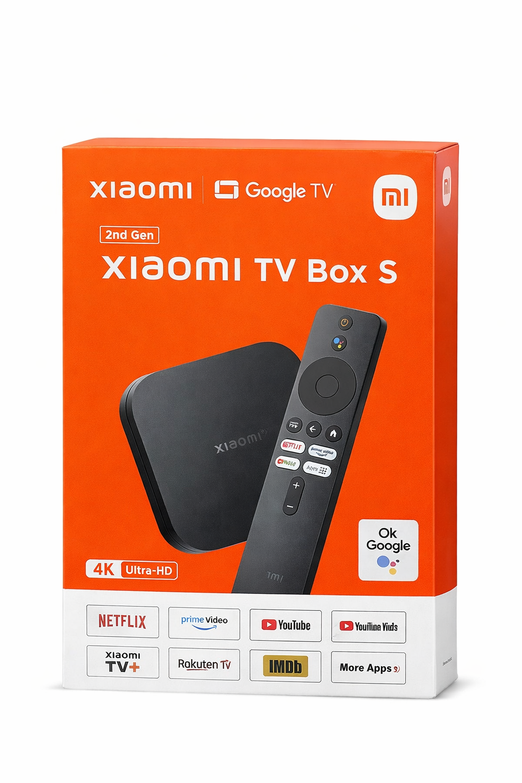 Emballage du Xiaomi TV Box S