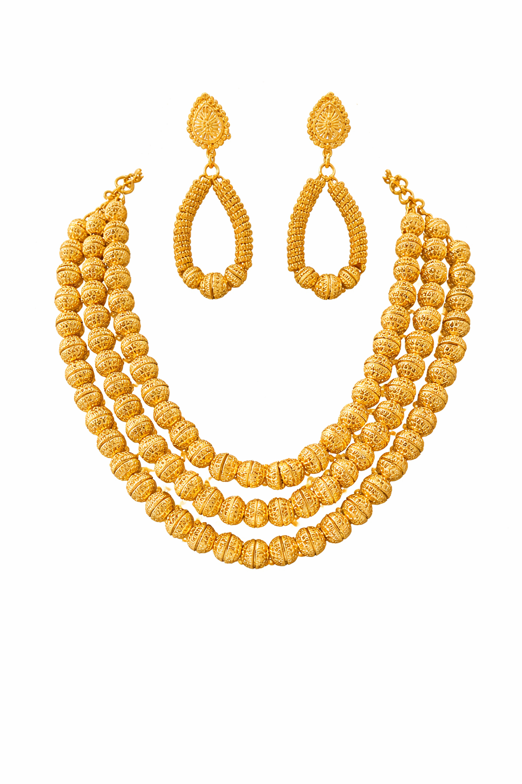 Ensemble de bijoux en or