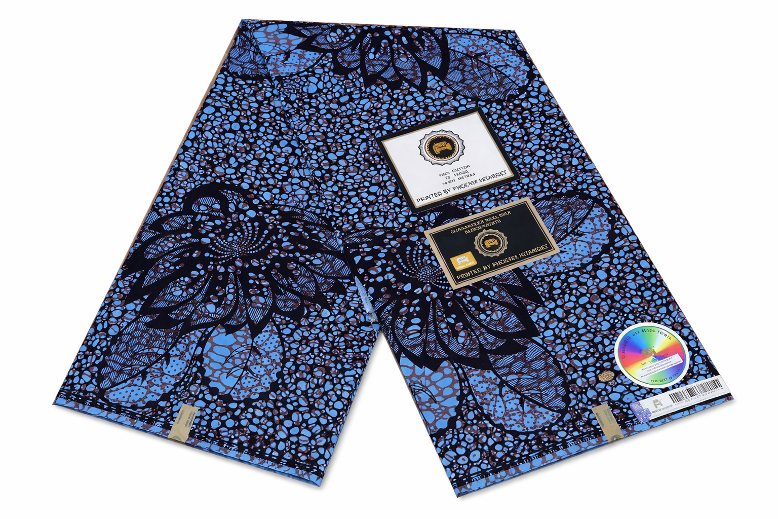 Etaguette tissu wax africain