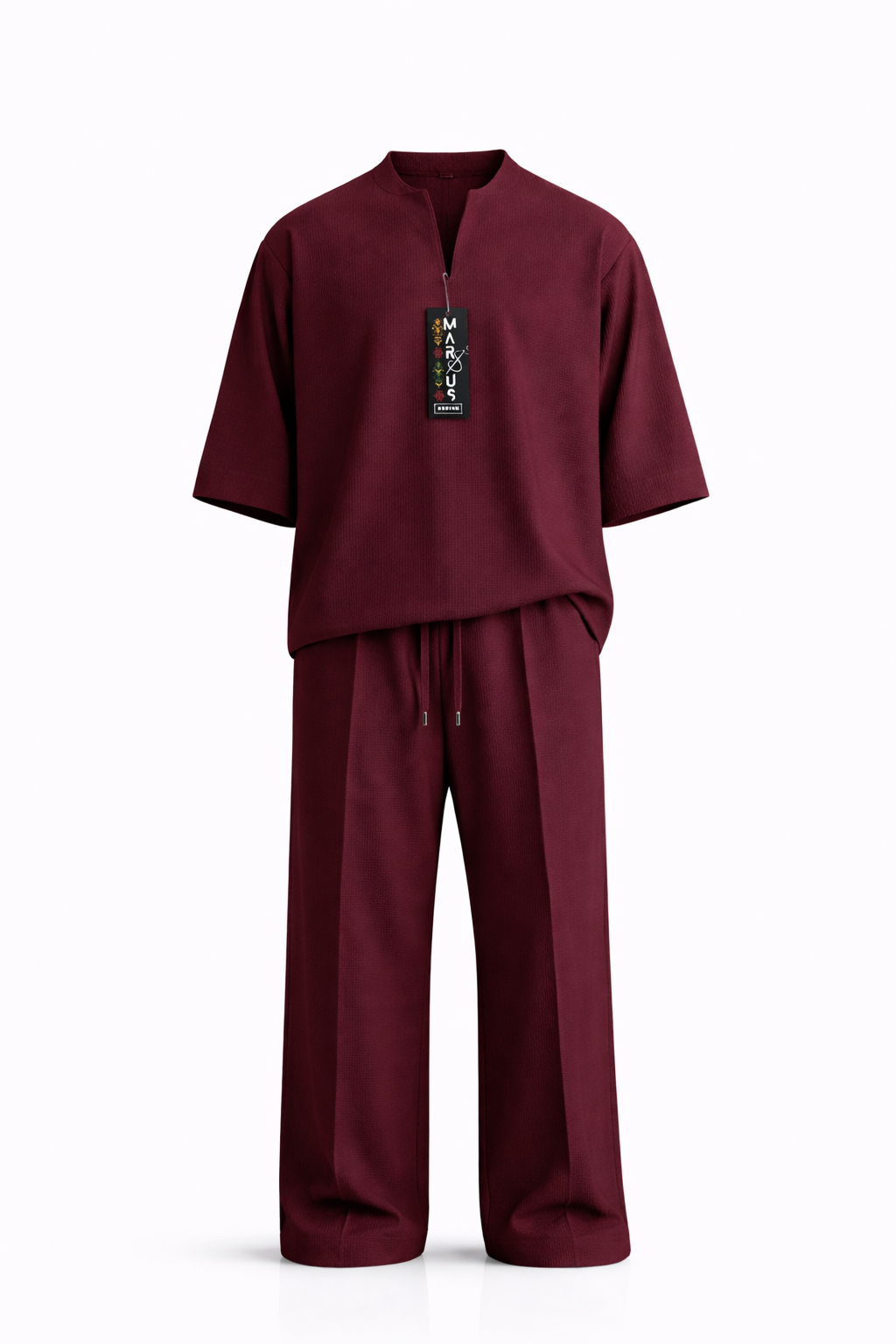 Ensemble en lin MD2K26 Réf HIBISCUS – Style naturel et élégance estivale