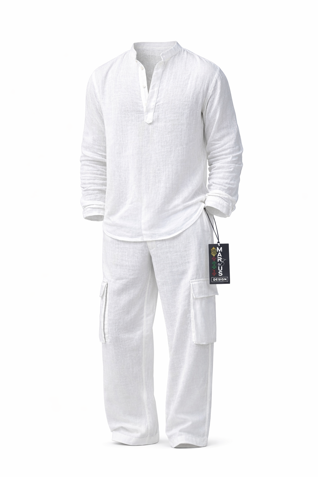 Ensemble en lin MD2K26 Réf SALAM
