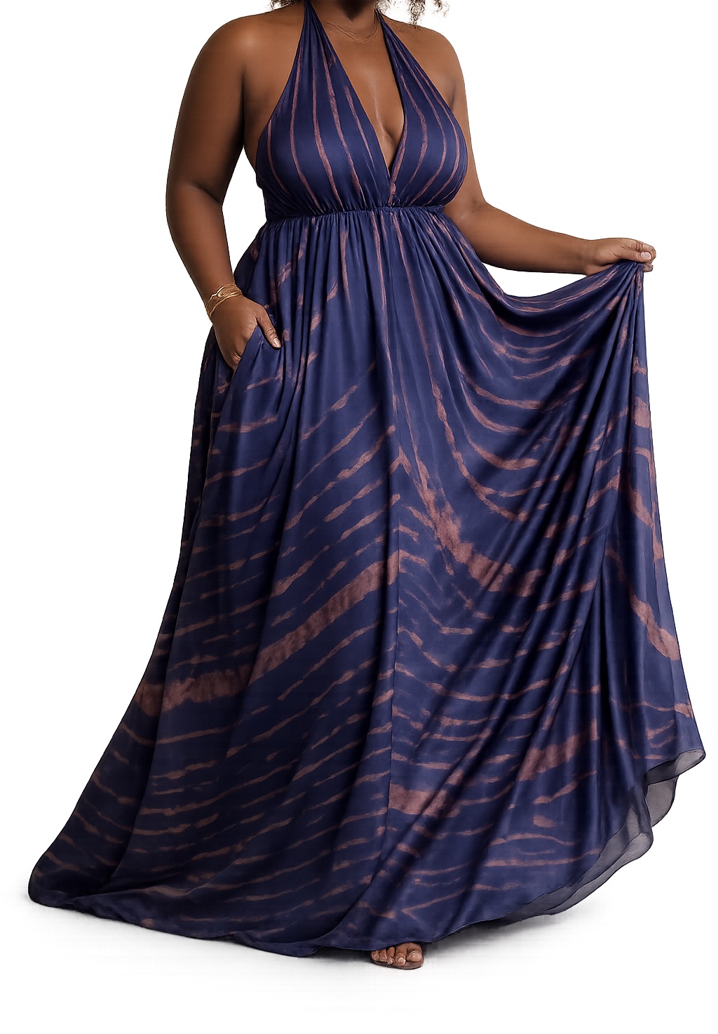 Robe Maxi Fluide CHANELOU – Collection Été Élégance