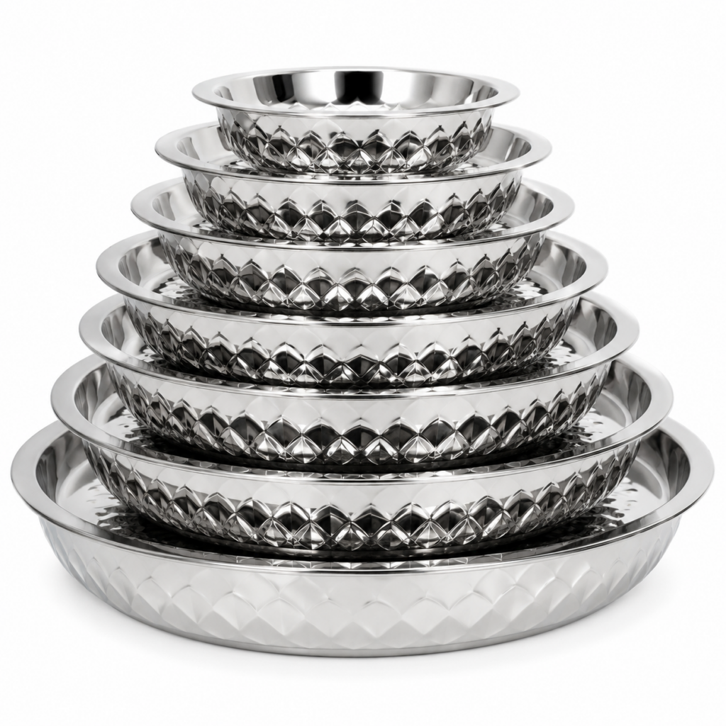 Ensemble bols Inox