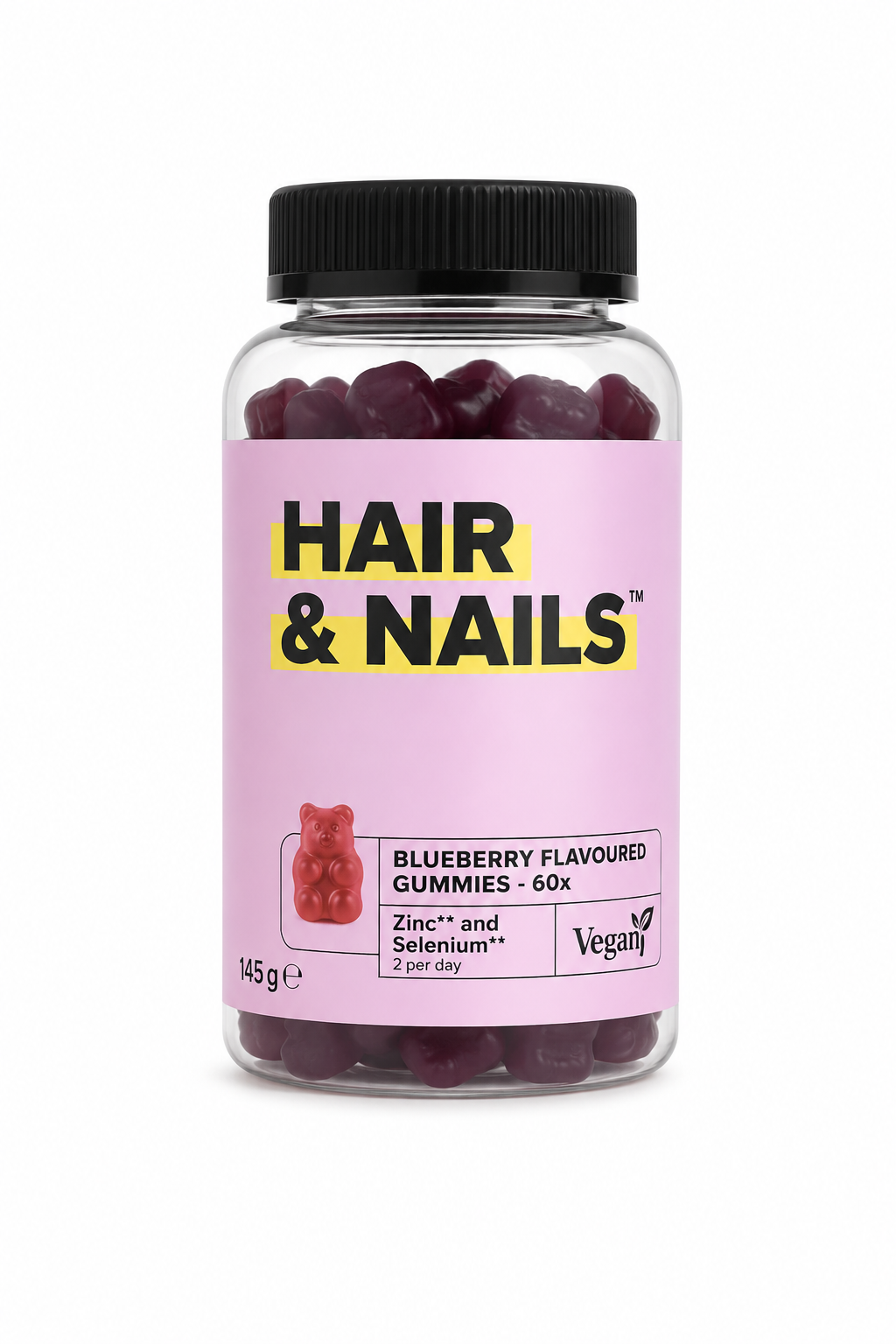 Bonbons pour cheveux et ongles