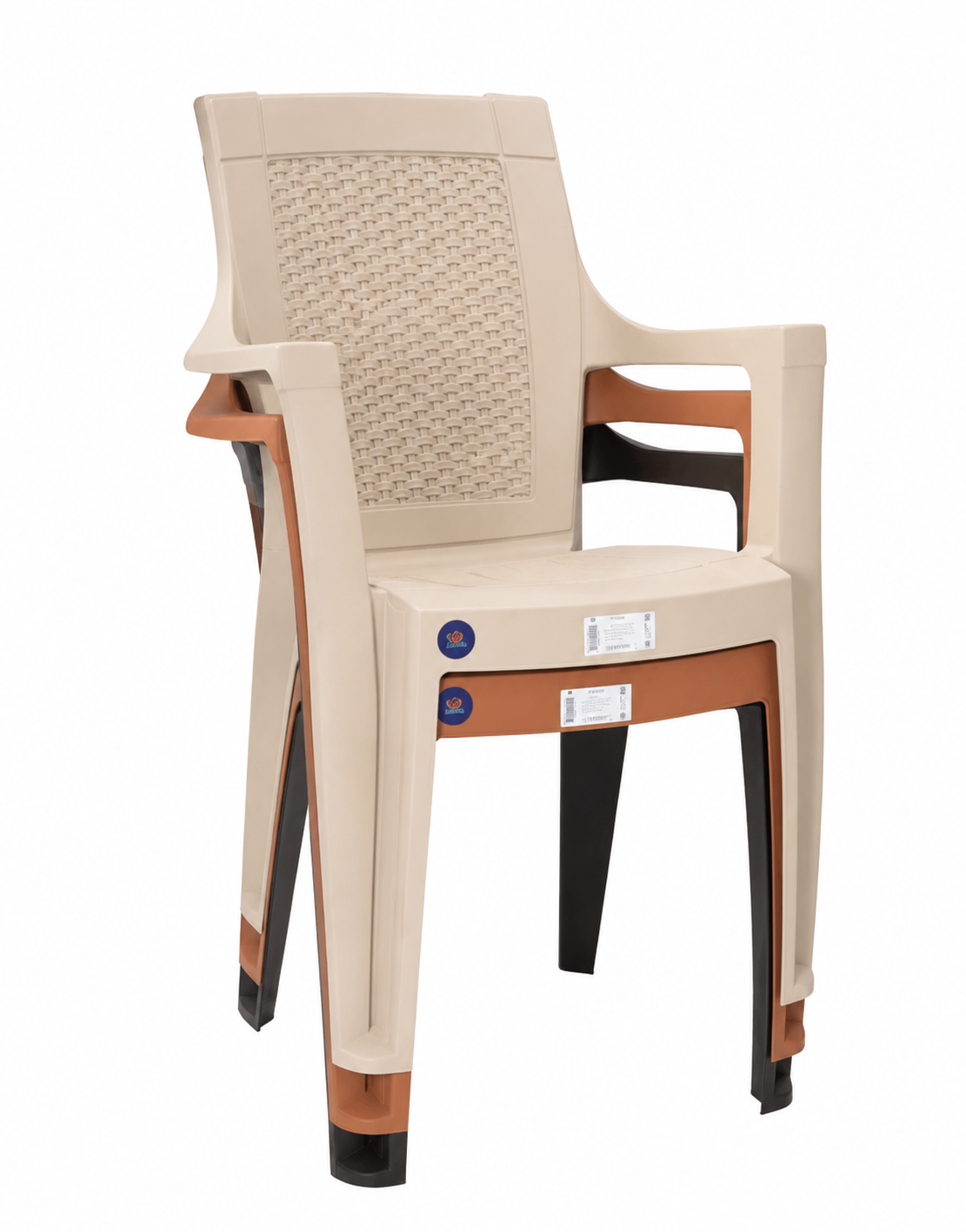 Chaise en plastique design moderne