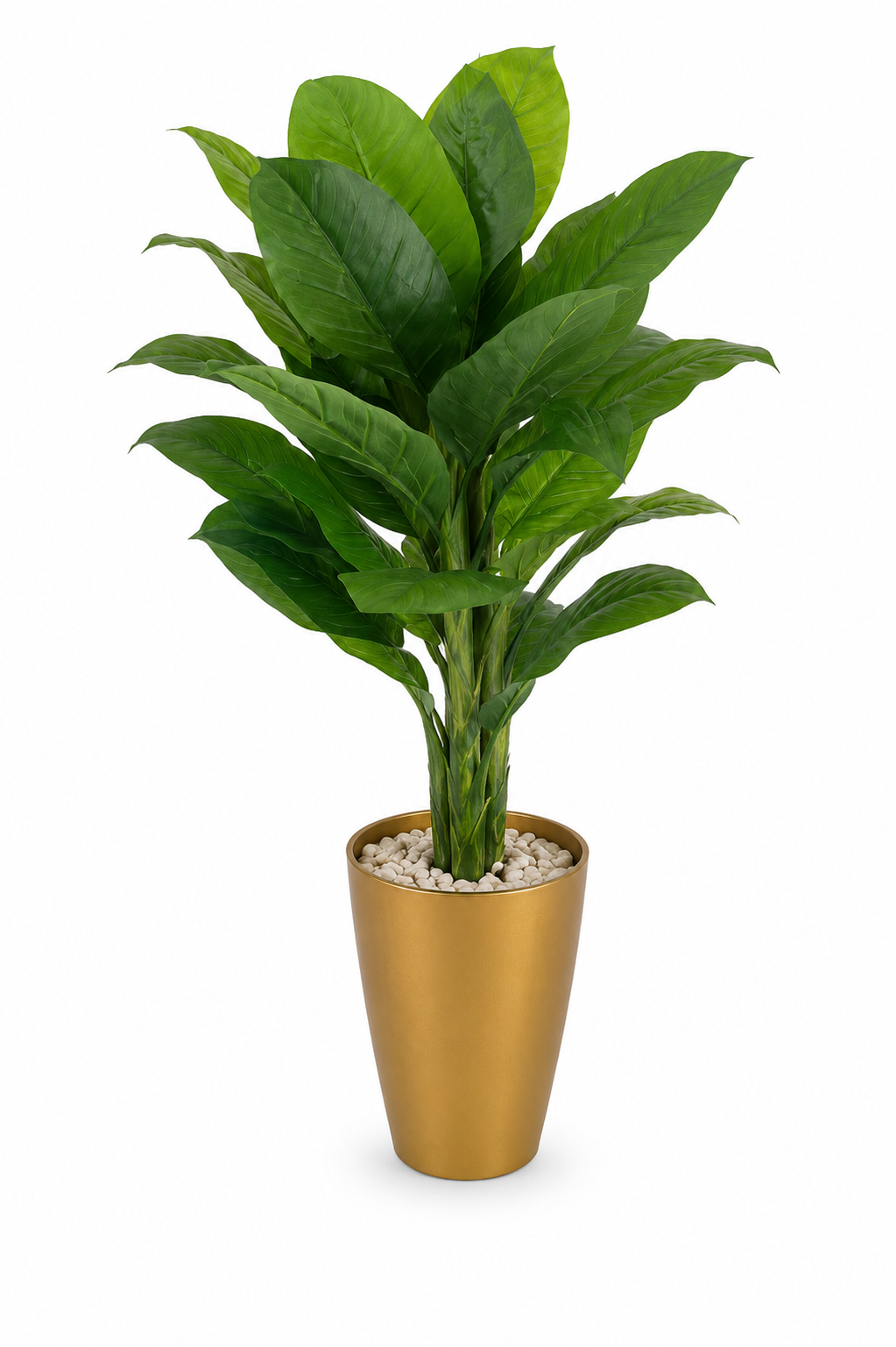 Plantes artificielles en pot
