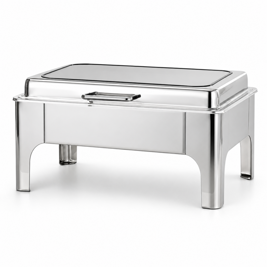 Chafing dish en inox moderne