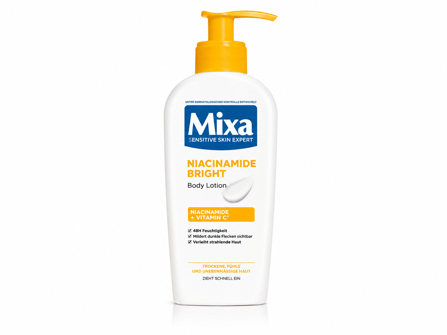 Lotion Mixa pour peau sensible