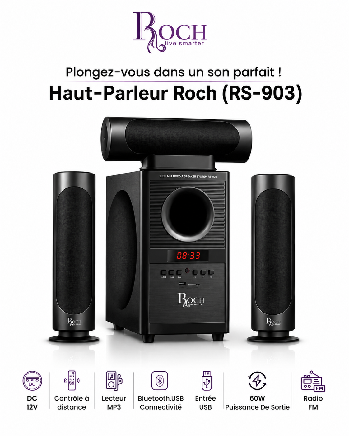 Haut-parleur Roch RS-903