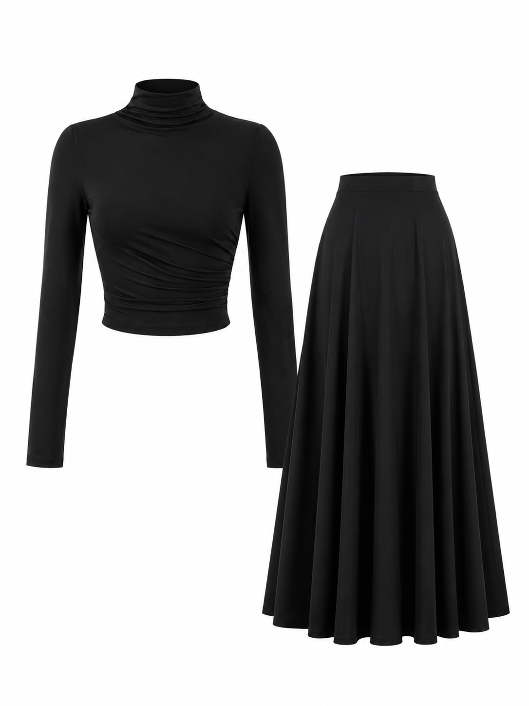 Ensemble minimaliste noir
