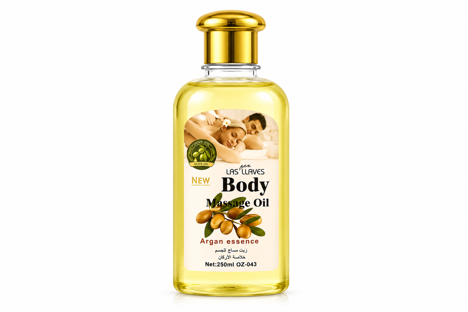 Huile de massage à l'olive