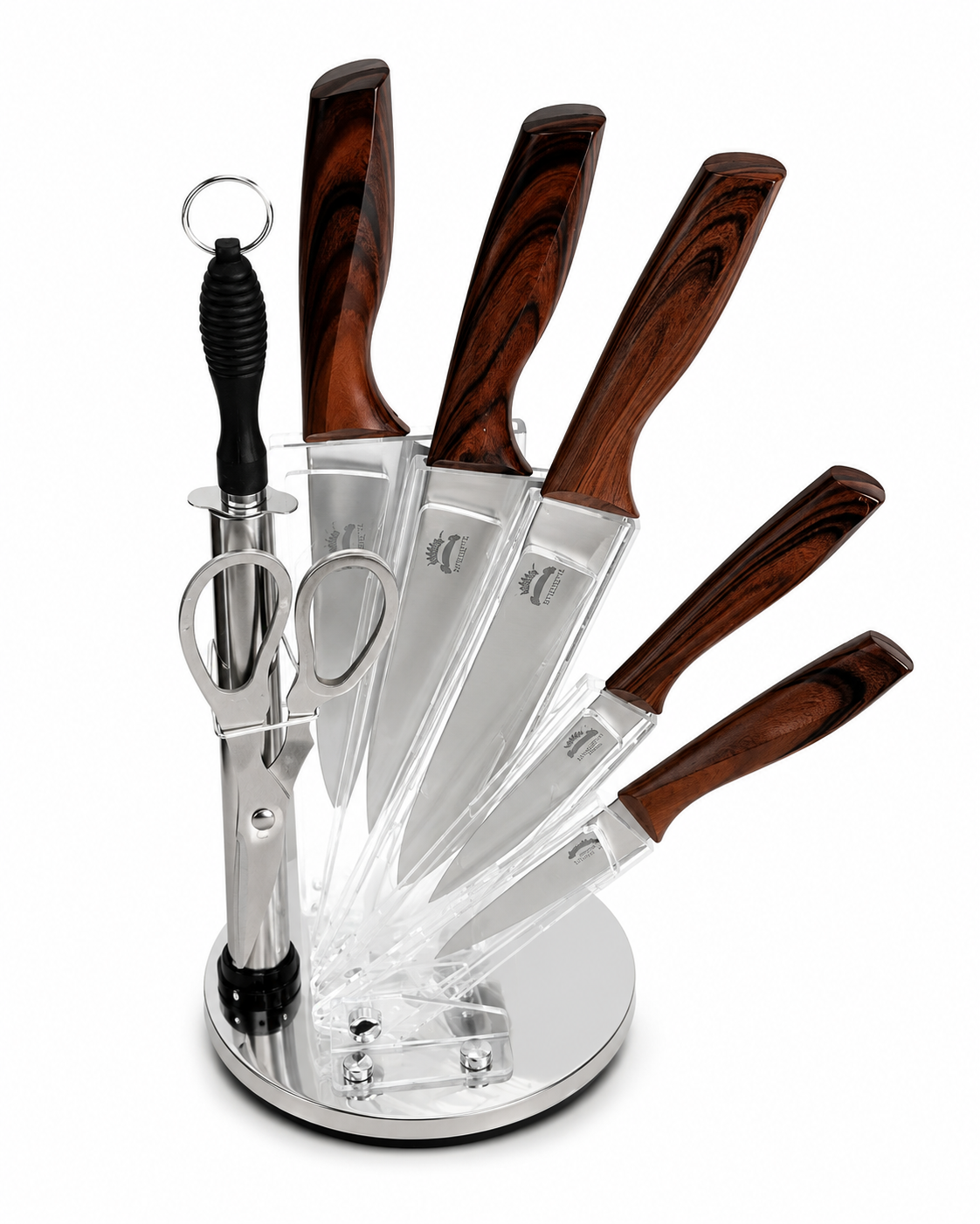 Ensemble de couteaux de cuisine moderne