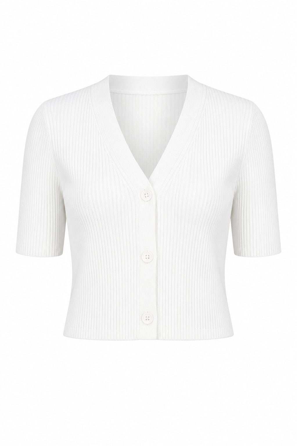 Cardigan en maille côtelée