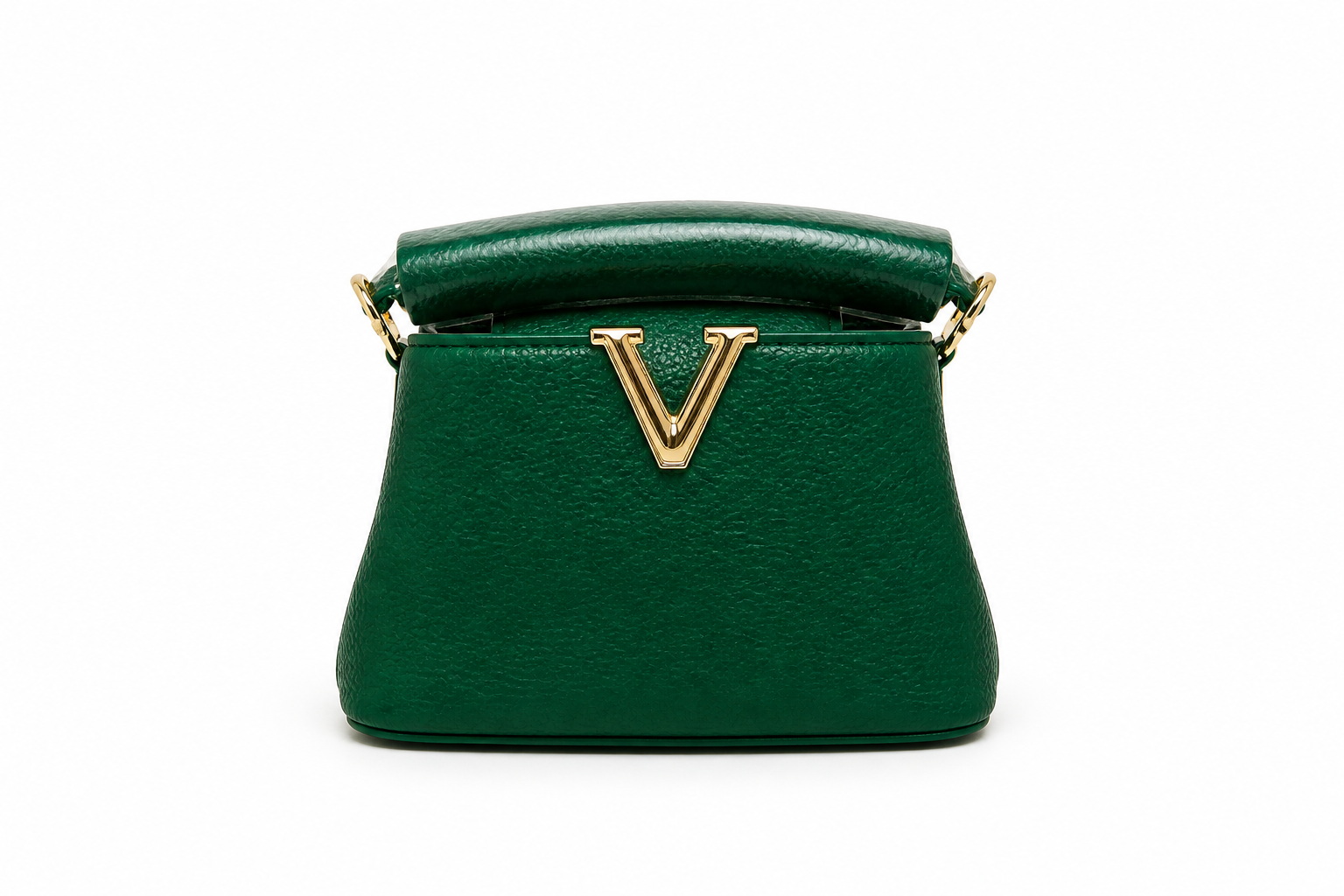 Sac à main vert émeraude élégant