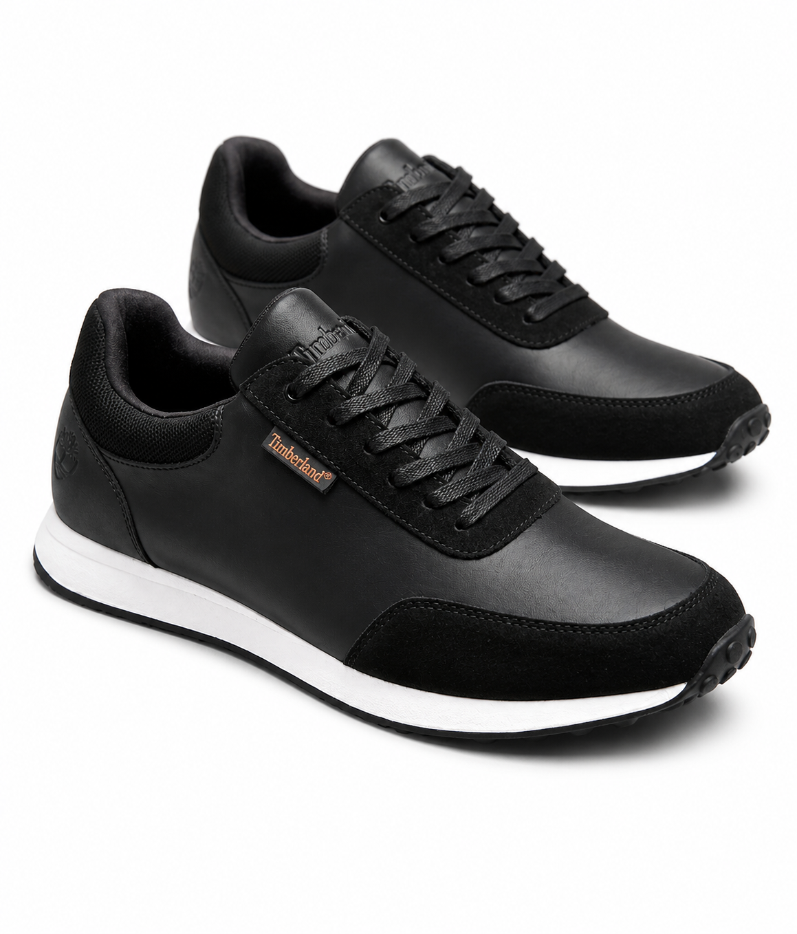 Chaussures en cuir noire