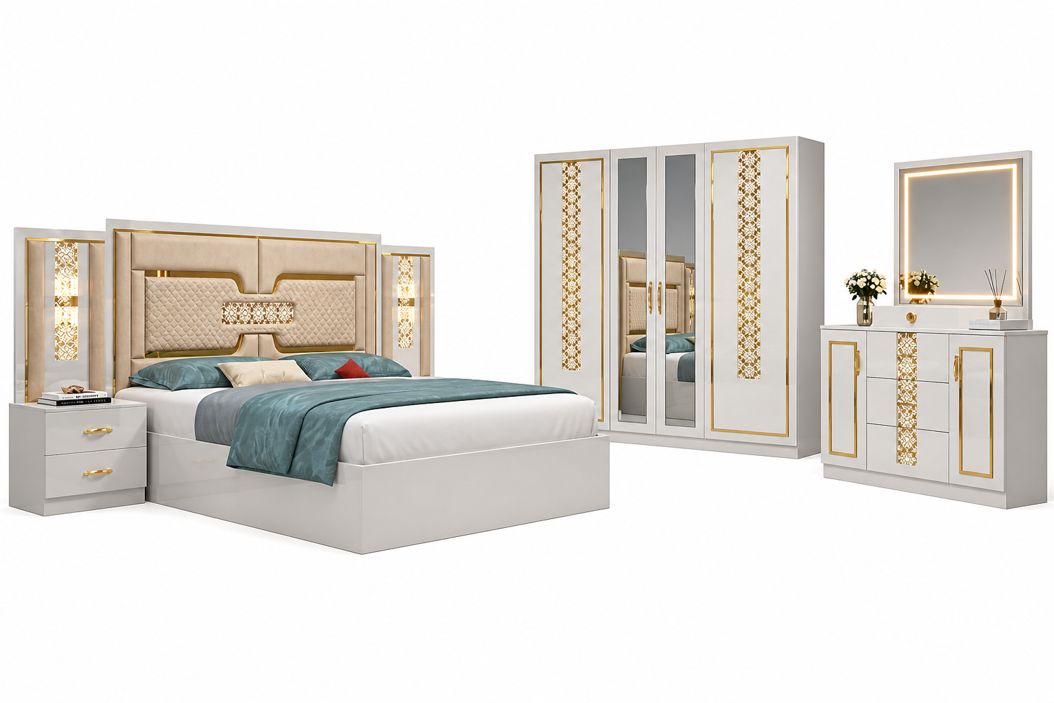 Mobilier de chambre moderne