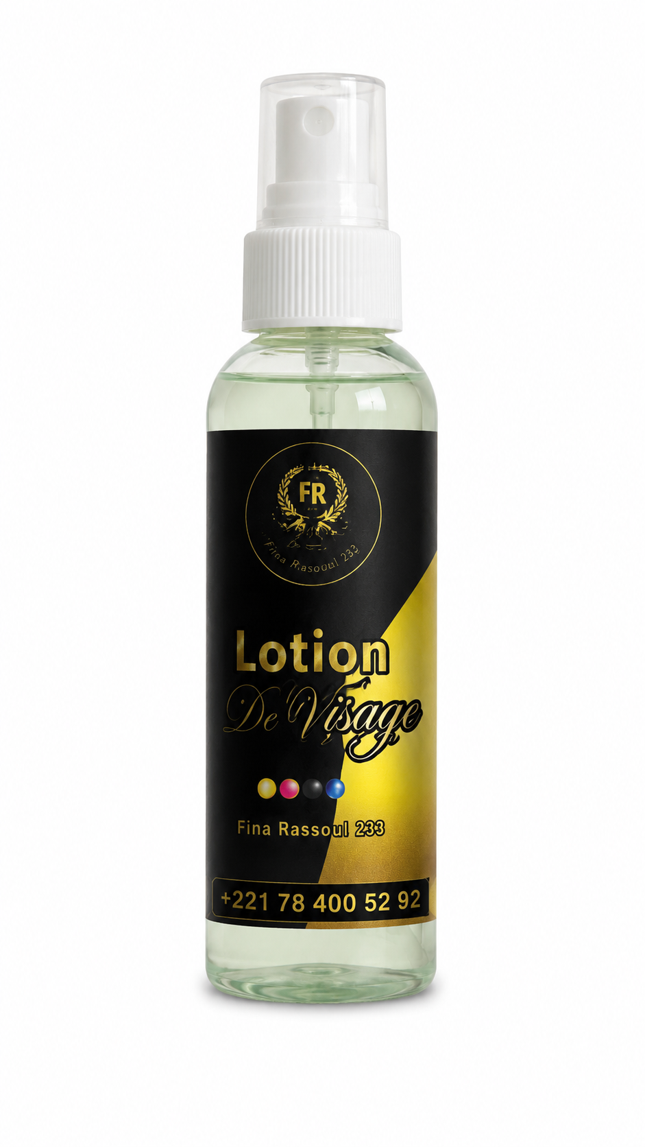 Bouteille de lotion de visage 233