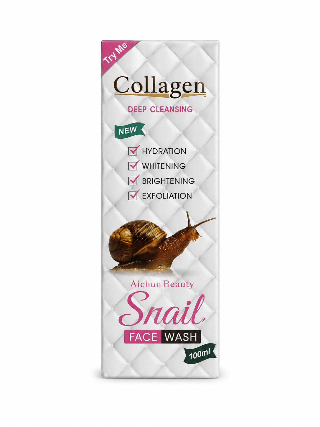 Emballage de soin au collagène