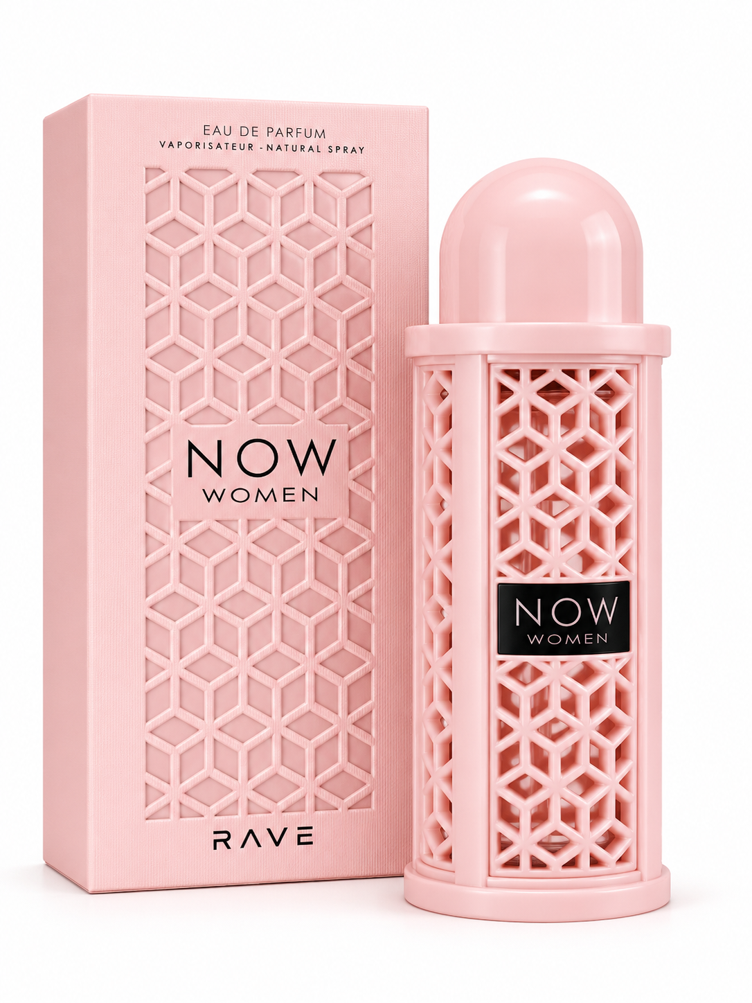 Parfum "Now Women" en rose