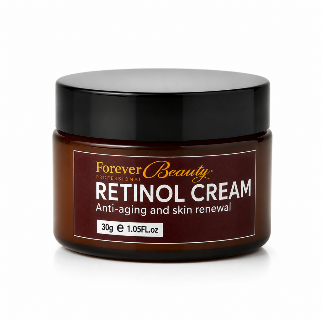 Crème au Rétinol dans un Pot Élégant