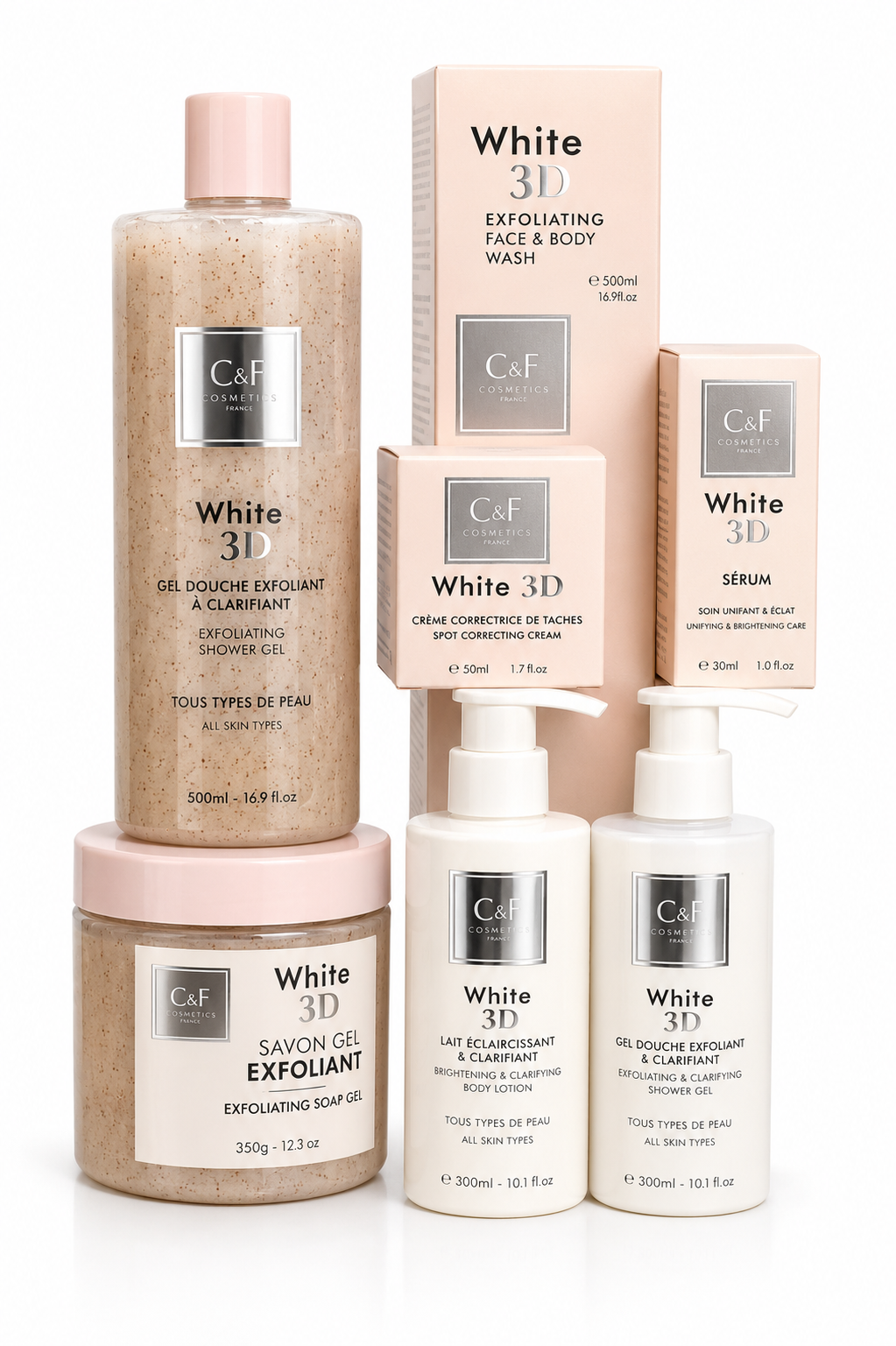 Soins exfoliants White 3D