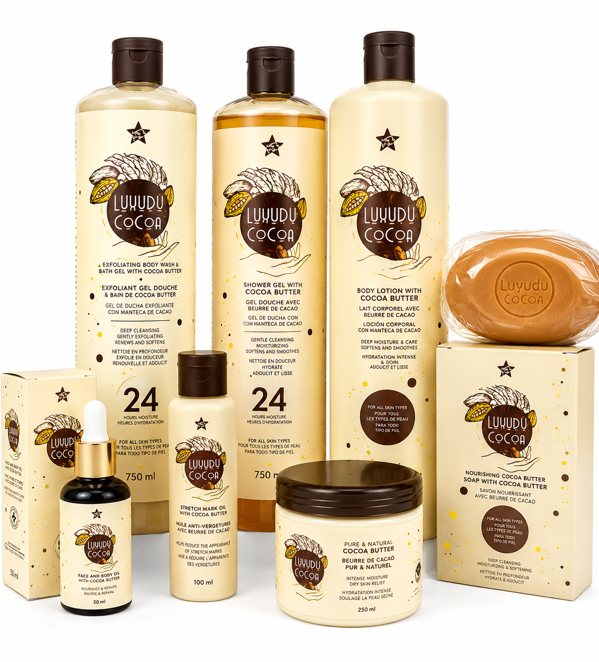 Gamme cocoa Luyudu