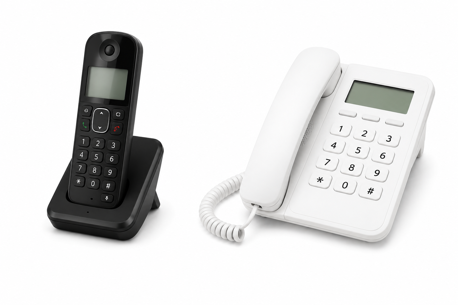 Téléphone Fixe Moderne