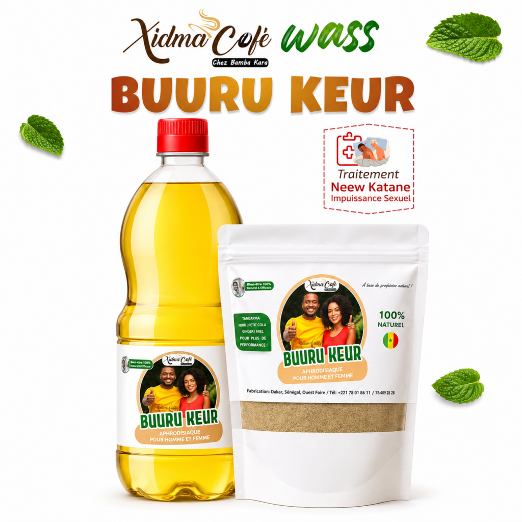 BUURU KEUR Xidma Café – Complément Alimentaire Naturel