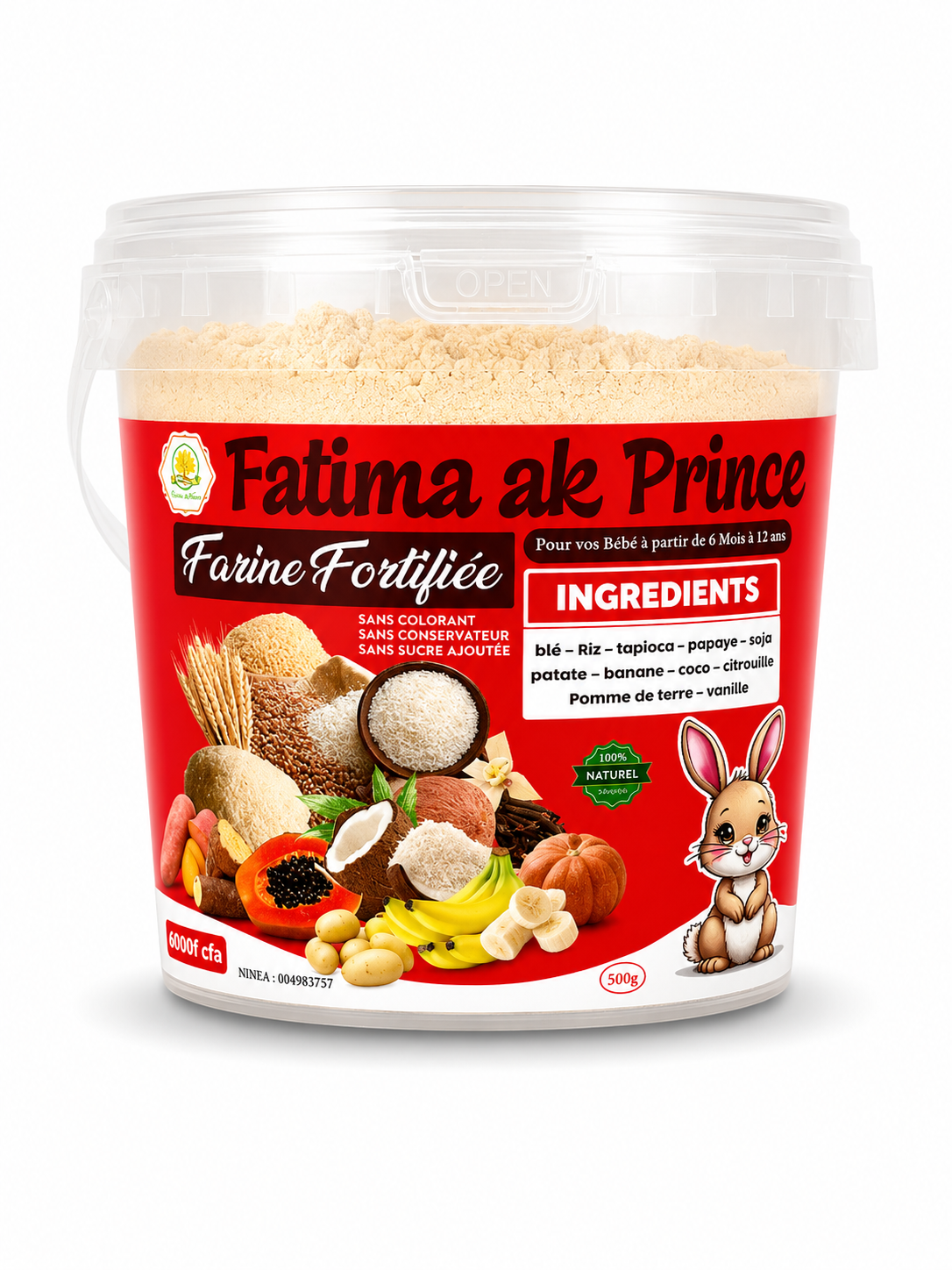 Farine Fortifiée Fatima Ak Prince – Préparation Nutritionnelle